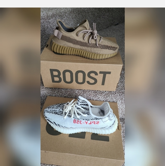 yeezy zebra discoloration
